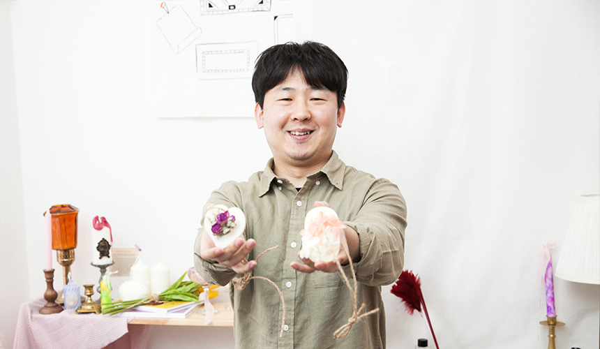 이번 한라 클래스는 캔들 공방에서 이뤄졌다. 저마다의 취향에 따라 소이 캔들, 왁스 타블렛, 디퓨저 중에서 아이템을 선택해 배우는 시간이었다.