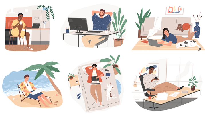 대안으로 조심스럽게 시작된 재택근무. 코로나19의 장기화가 예상되는 시점, 재택근무는 피할 수 없는 선택이 됐다.