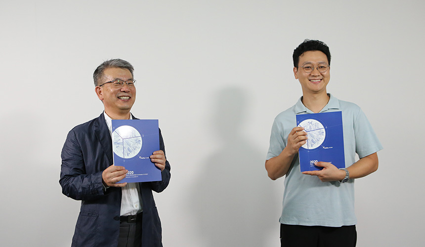 ㈜한라가 ESG 활동 내용과 회사의 재무적·비재무적 주요 정보를 담는 지속가능경영 보고서를 처음 발간했다.